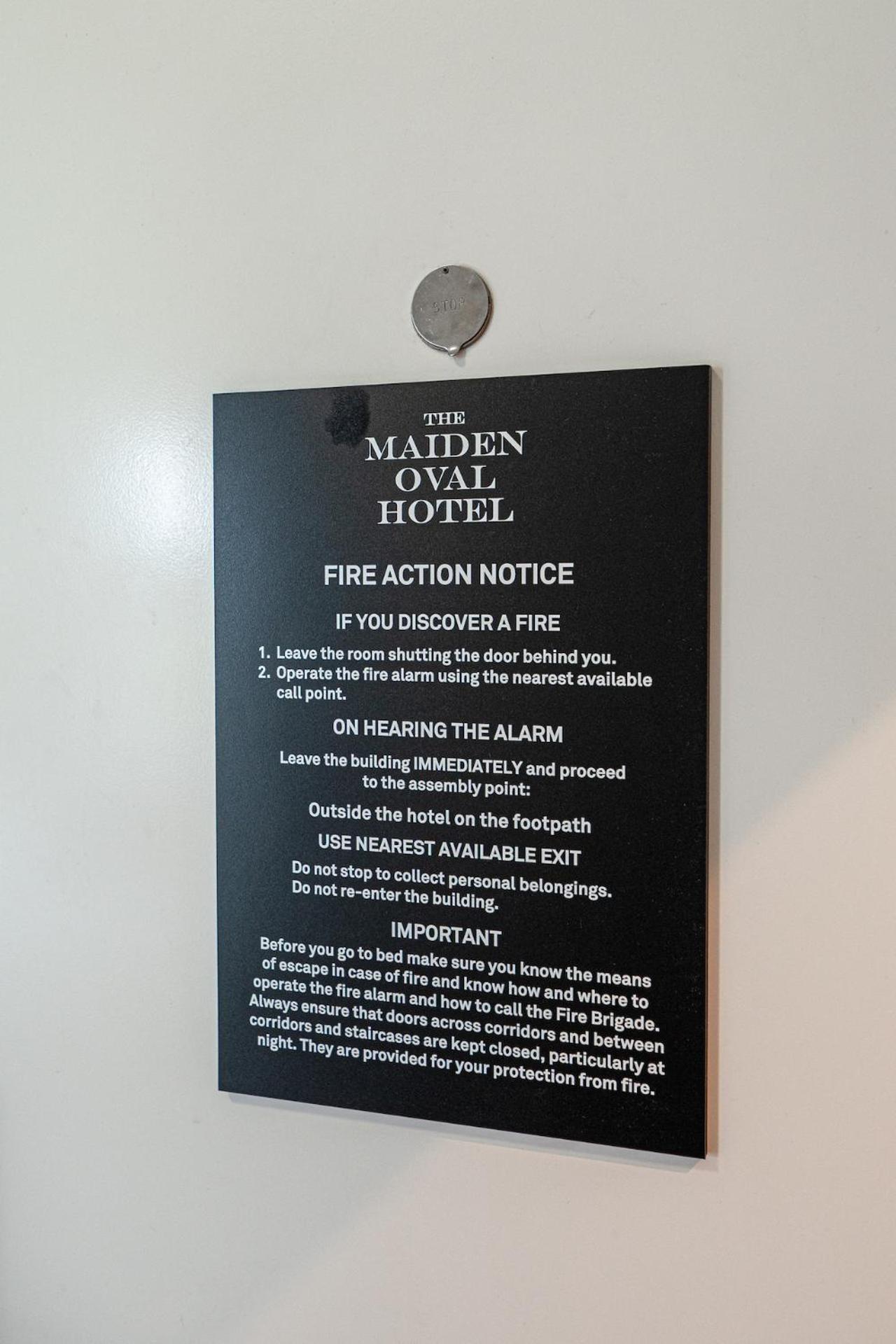 Maiden Oval Hotell London Exteriör bild